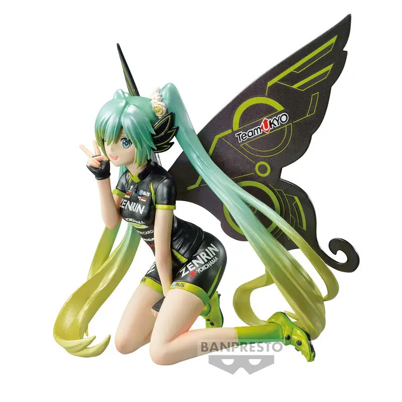 Hatsune Miku Racing Banpresto Chronicle Team Ukyo Cheering Miku Racing 2017 Figur 13cm termékfotó