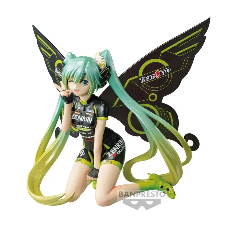 Hatsune Miku Racing Banpresto Chronicle Team Ukyo Cheering Miku Racing 2017 Figur 13cm termékfotó