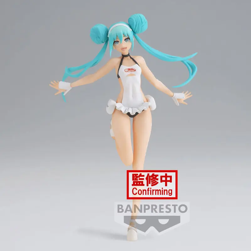 Hatsune Miku Racing - Racing Miku 2022 Tropical Maid Figur 16cm Produktfoto