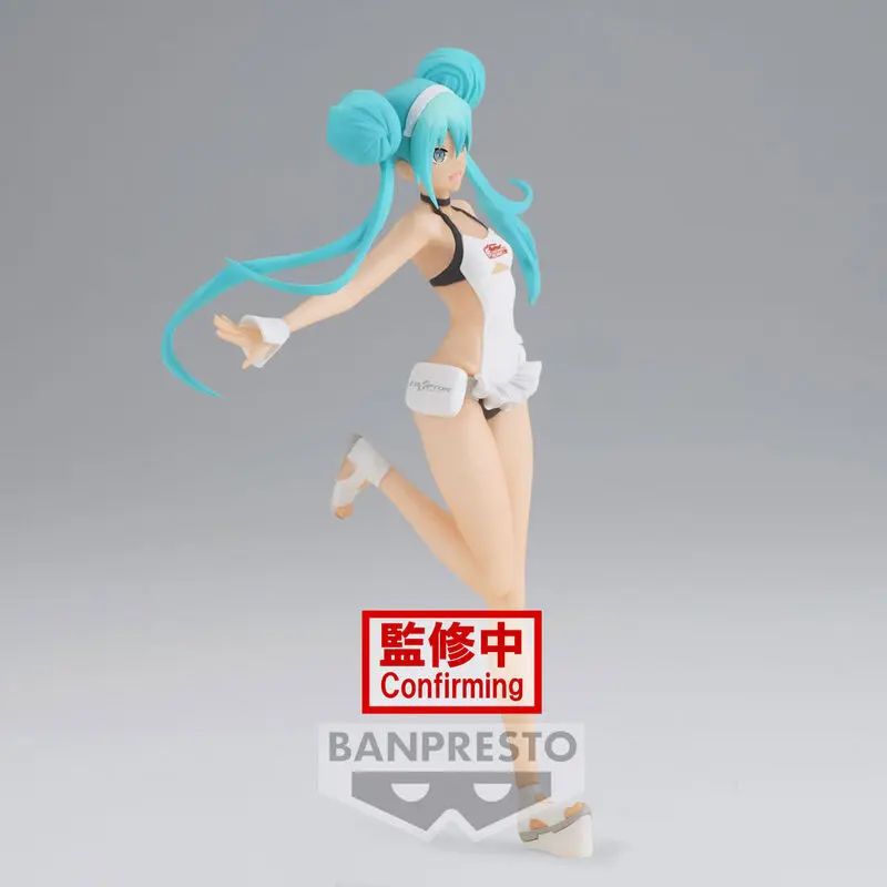 Hatsune Miku Racing - Racing Miku 2022 Tropical Maid Figur 16cm Produktfoto