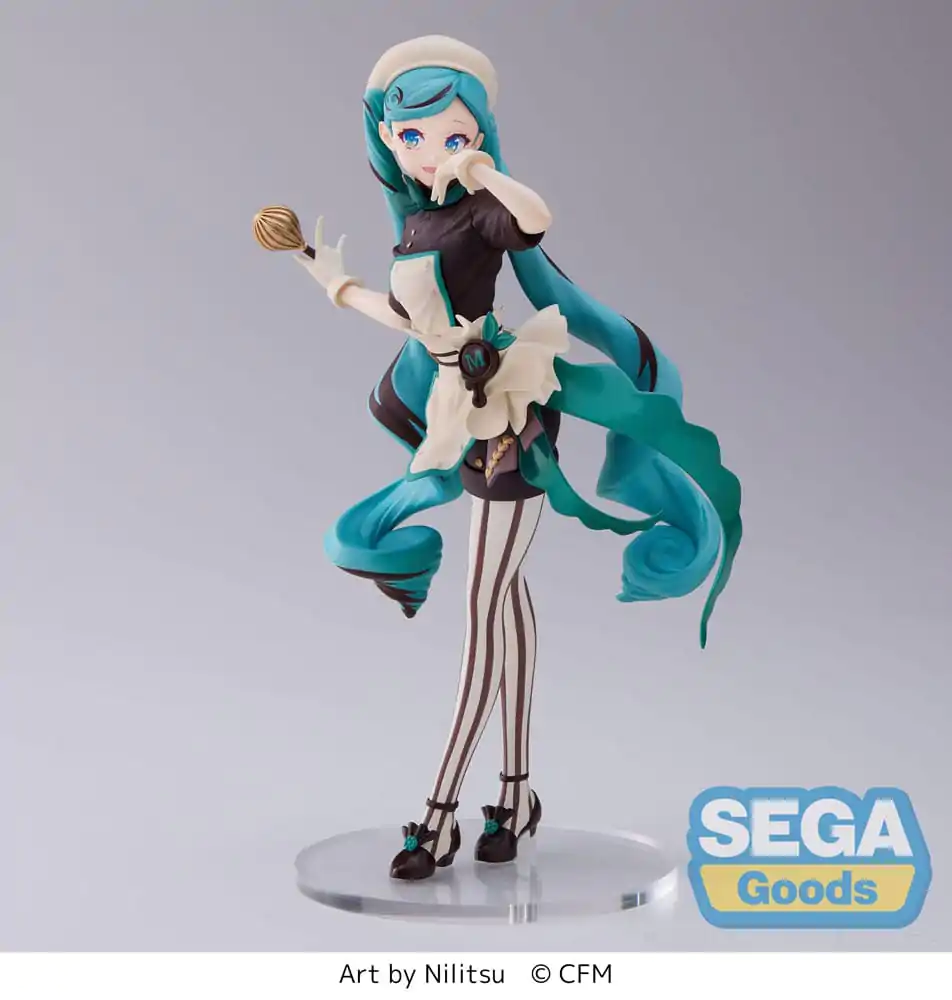 Hatsune Miku Series Luminasta PVC Statue Hatsune Miku - Bitter Patissier (re-run) 21 cm Produktfoto