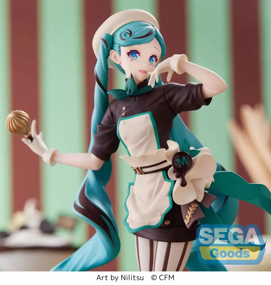 Hatsune Miku Series Luminasta PVC Statue Hatsune Miku - Bitter Patissier (re-run) 21 cm Produktfoto