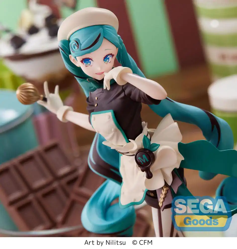 Hatsune Miku Series Luminasta PVC Statue Hatsune Miku - Bitter Patissier (re-run) 21 cm Produktfoto