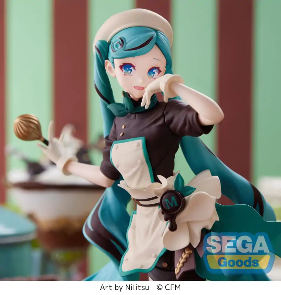 Hatsune Miku Series Luminasta PVC Statue Hatsune Miku - Bitter Patissier (re-run) 21 cm Produktfoto