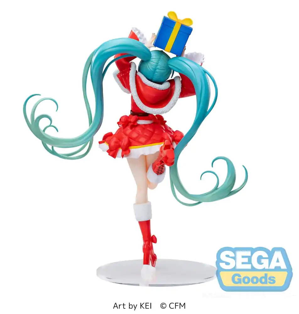 Hatsune Miku Series Luminasta PVC Statue Hatsune Miku Christmas 2024 19 cm Produktfoto