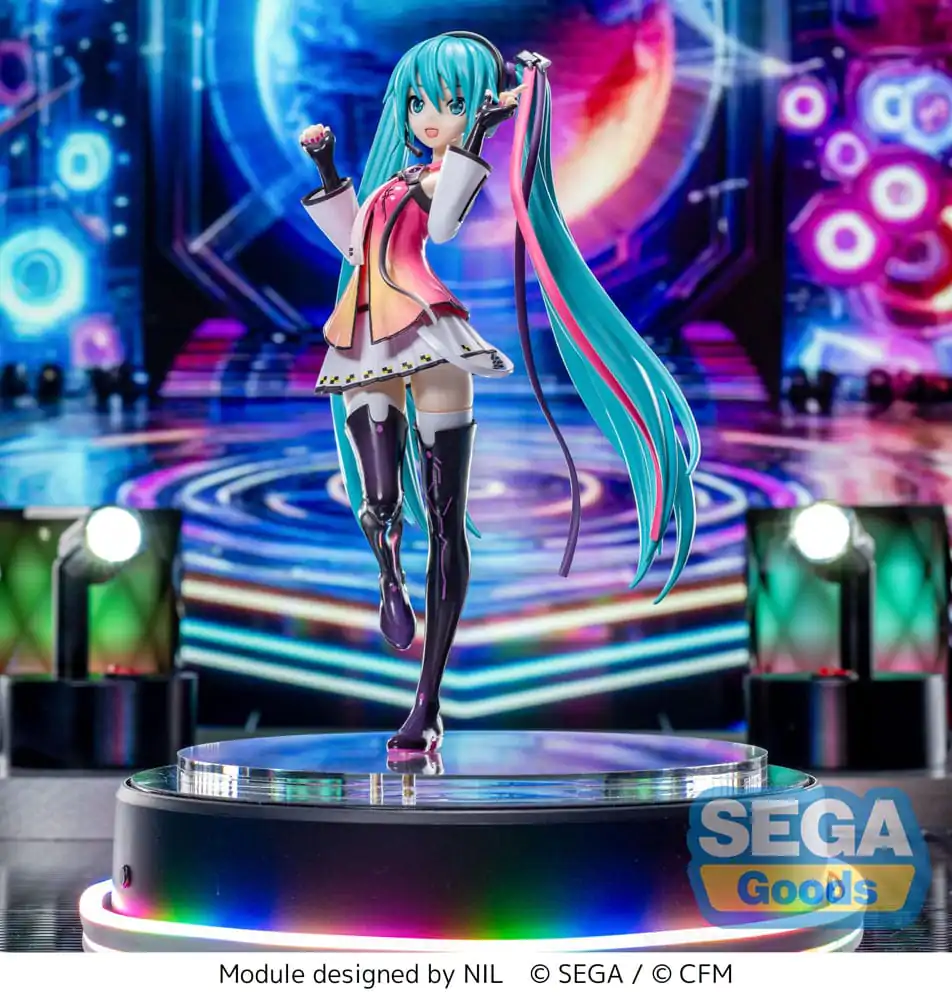 Hatsune Miku Series Luminasta PVC Statue Project DIVA MEGA39's Hatsune Miku - Star Voice 18 cm termékfotó