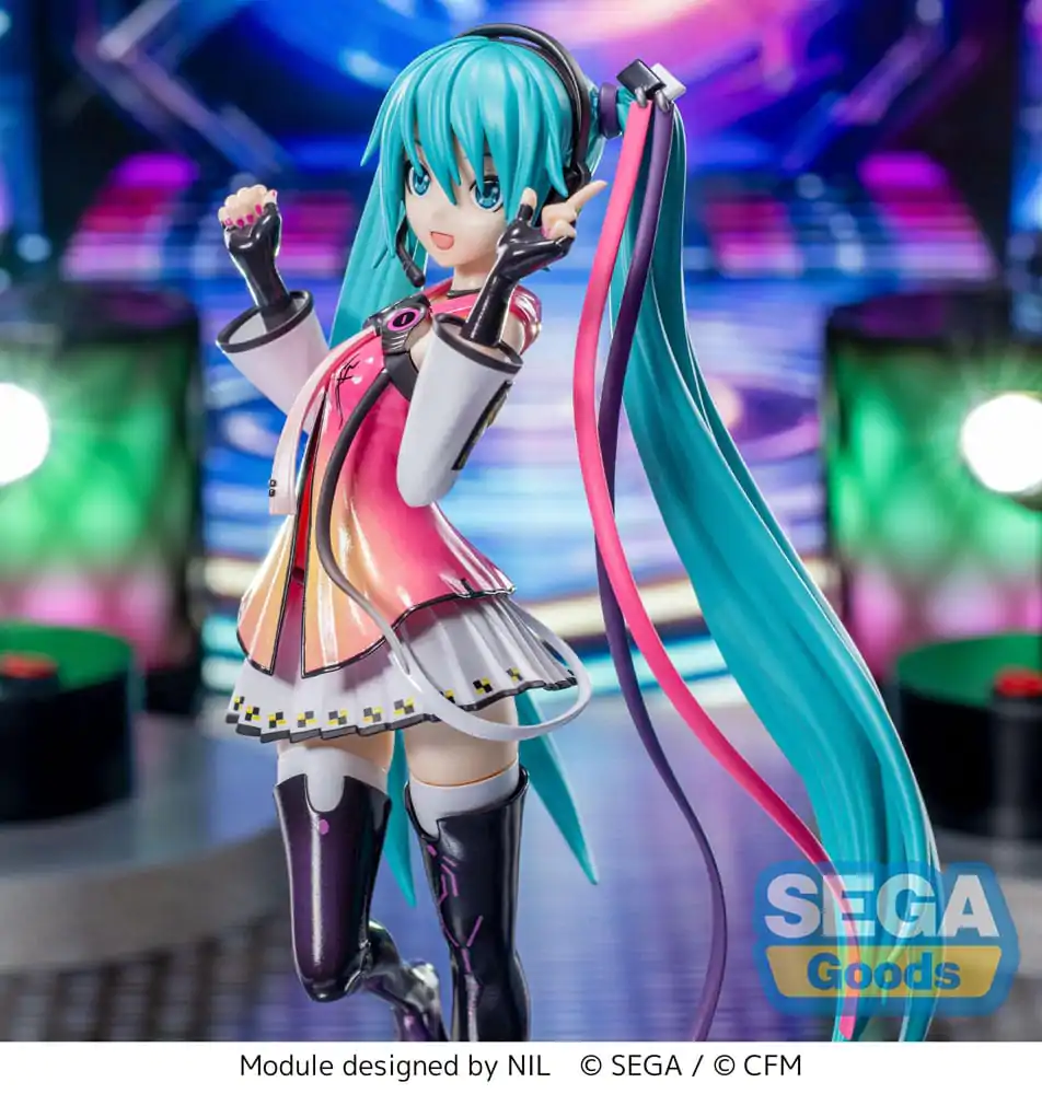 Hatsune Miku Series Luminasta PVC Statue Project DIVA MEGA39's Hatsune Miku - Star Voice 18 cm termékfotó