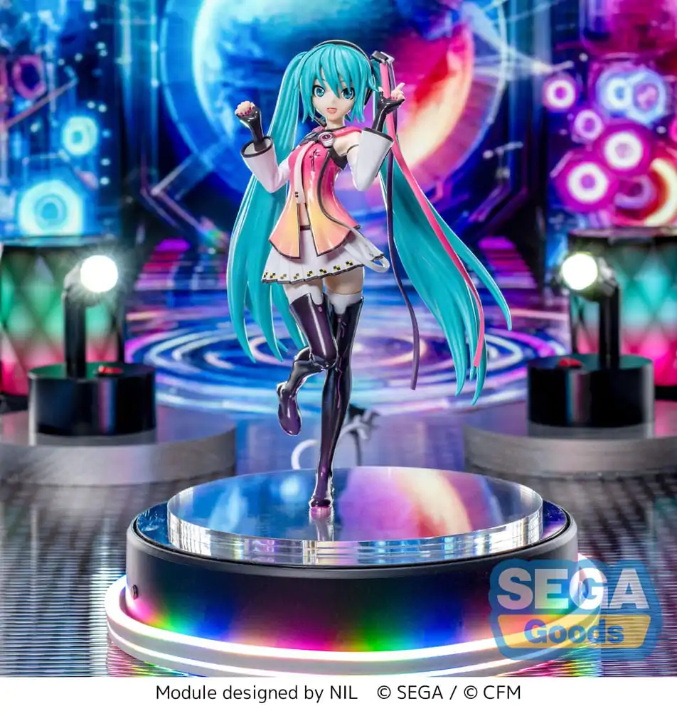 Hatsune Miku Series Luminasta PVC Statue Project DIVA MEGA39's Hatsune Miku - Star Voice 18 cm termékfotó