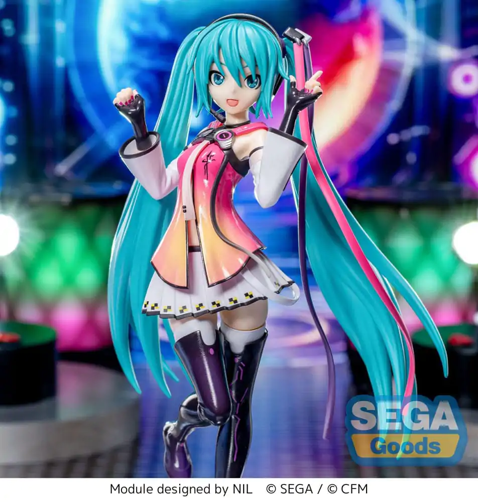 Hatsune Miku Series Luminasta PVC Statue Project DIVA MEGA39's Hatsune Miku - Star Voice 18 cm termékfotó