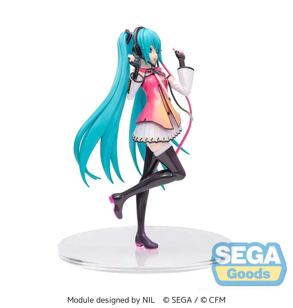 Hatsune Miku Series Luminasta PVC Statue Project DIVA MEGA39's Hatsune Miku - Star Voice 18 cm termékfotó