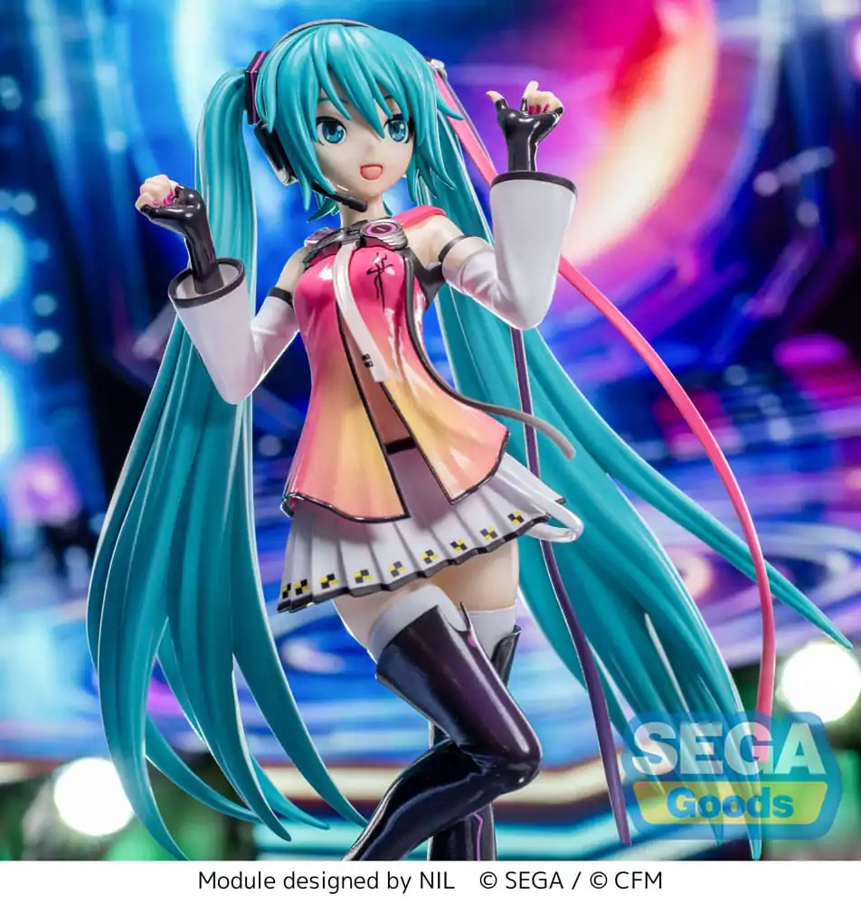 Hatsune Miku Series Luminasta PVC Statue Project DIVA MEGA39's Hatsune Miku - Star Voice 18 cm termékfotó