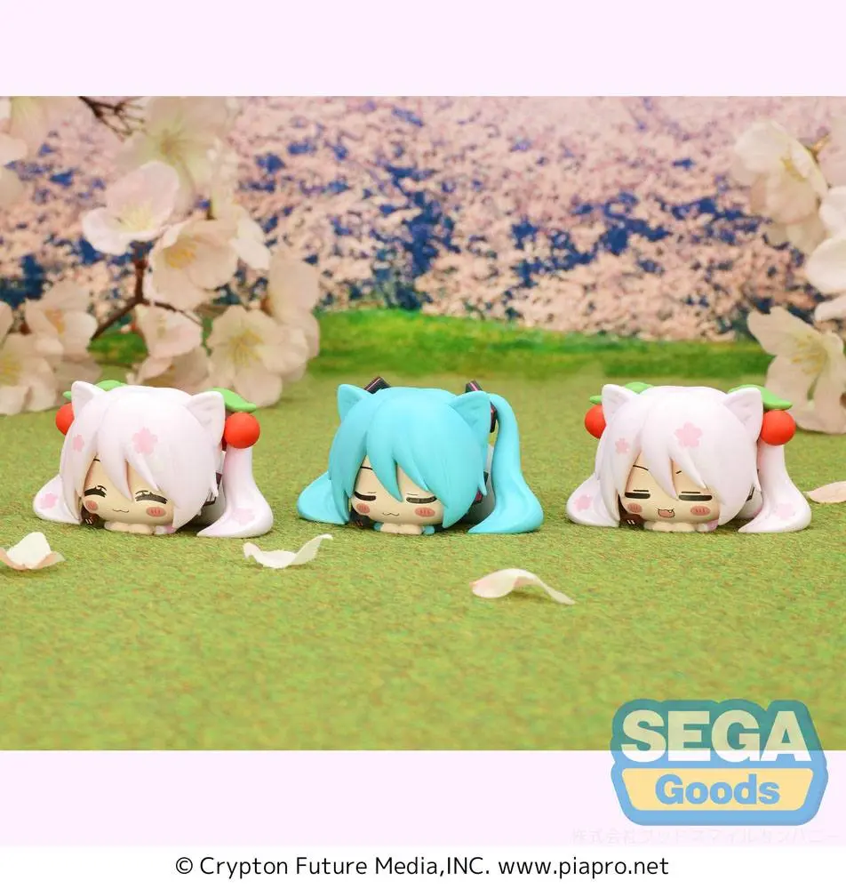 Hatsune Miku Series Ohiruneko PM PVC Statue Sakura Miku 2023 5 cm Produktfoto