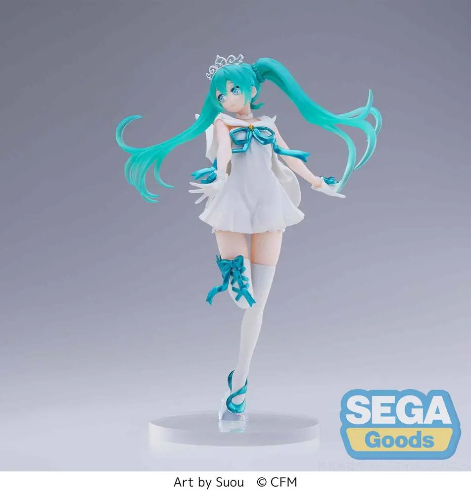 Hatsune Miku Series SPM PVC Statue Hatsune Miku 15th Anniversary SUOU Ver. 21 cm Produktfoto