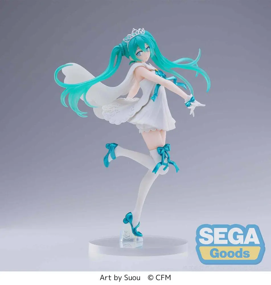 Hatsune Miku Series SPM PVC Statue Hatsune Miku 15th Anniversary SUOU Ver. 21 cm Produktfoto