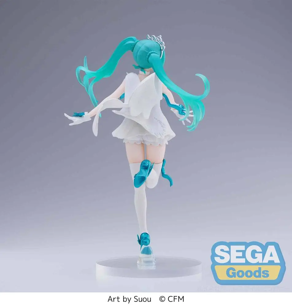 Hatsune Miku Series SPM PVC Statue Hatsune Miku 15th Anniversary SUOU Ver. 21 cm Produktfoto