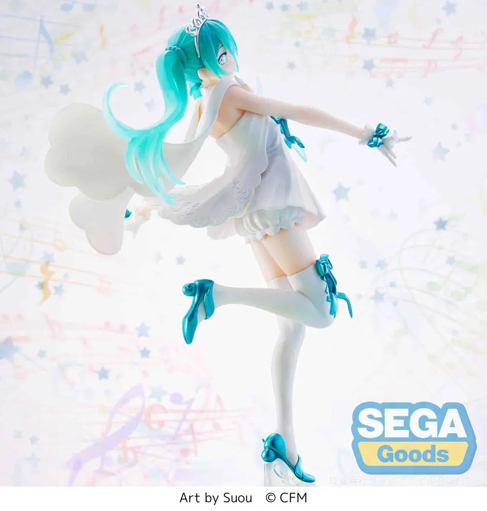 Hatsune Miku Series SPM PVC Statue Hatsune Miku 15th Anniversary SUOU Ver. 21 cm Produktfoto
