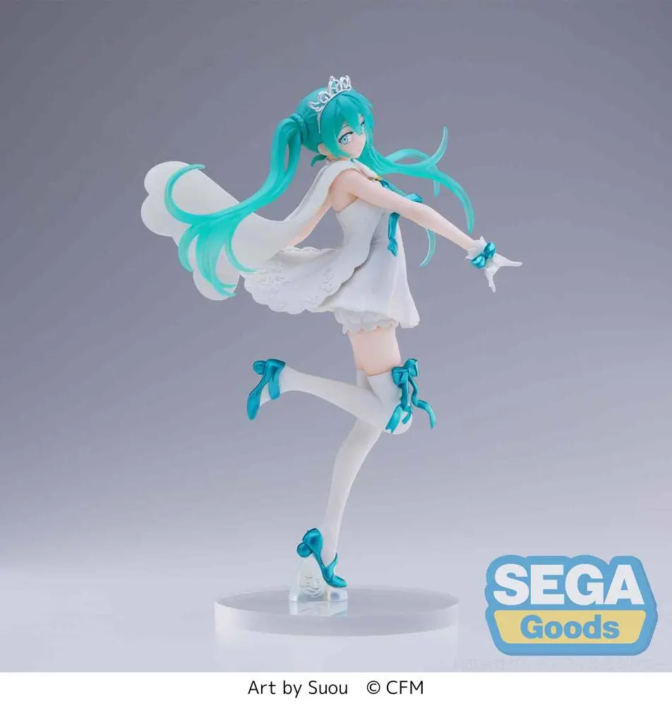 Hatsune Miku Series SPM PVC Statue Hatsune Miku 15th Anniversary SUOU Ver. 21 cm Produktfoto