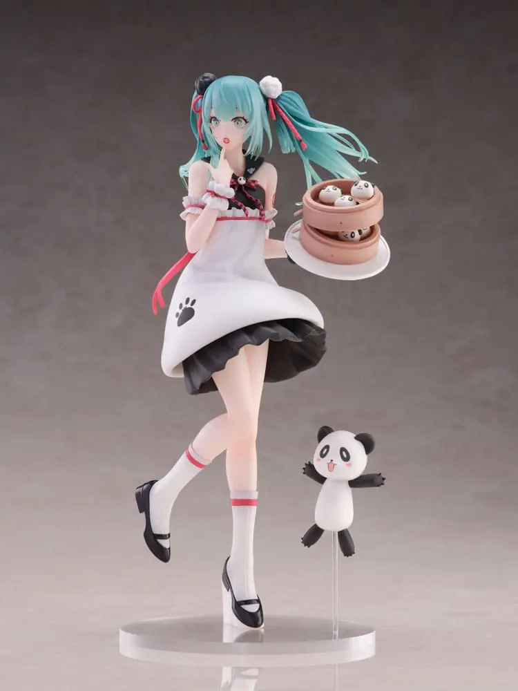 Hatsune Miku SPM PVC Statue Miku Panda Bun 23 cm termékfotó