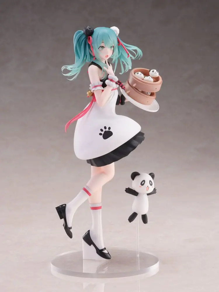 Hatsune Miku SPM PVC Statue Miku Panda Bun 23 cm termékfotó