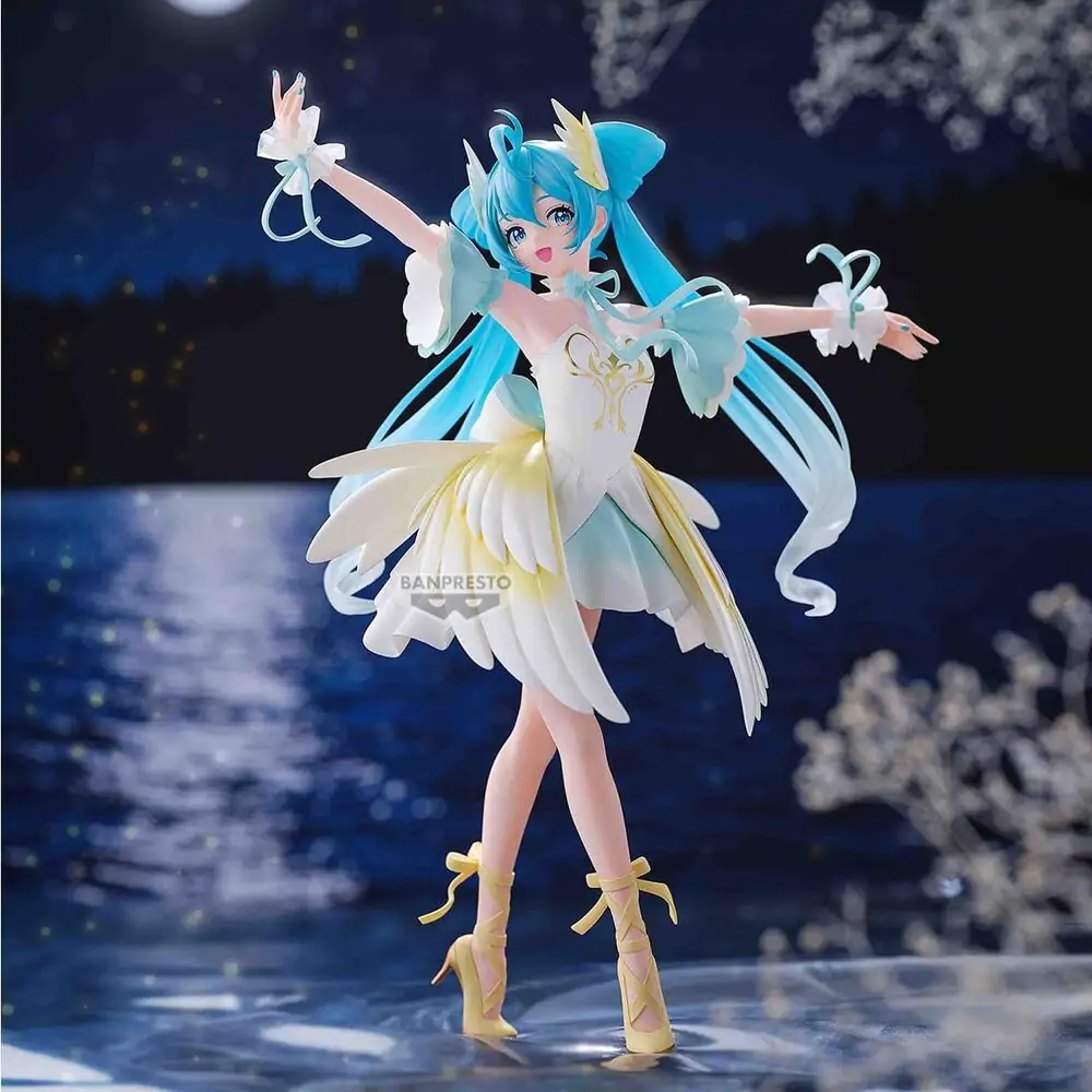 Hatsune Miku Swan Lake Figur 21cm Produktfoto