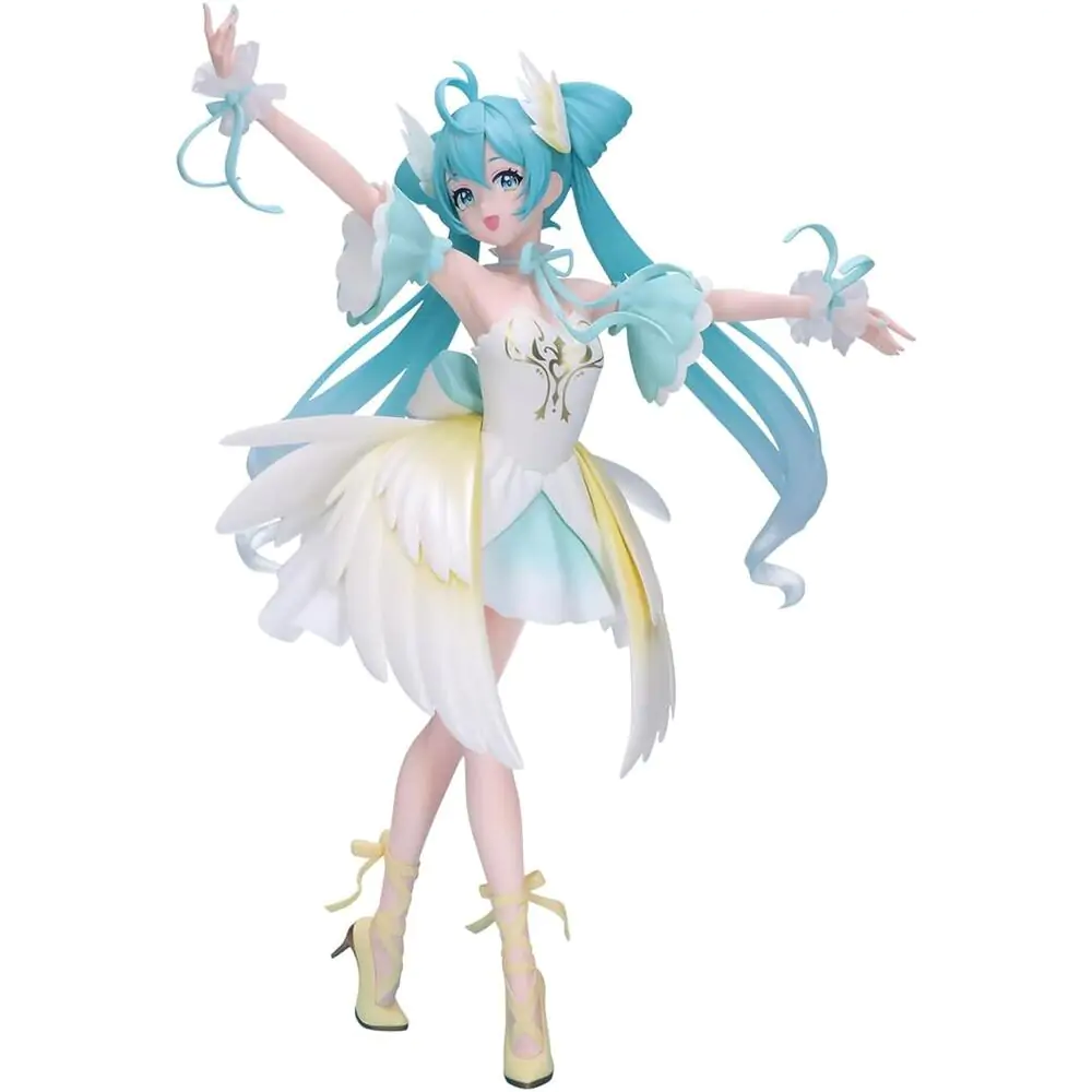 Hatsune Miku Swan Lake Figur 21cm Produktfoto