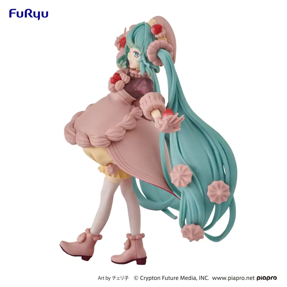 Hatsune Miku SweetSweets Series PVC Statue Strawberry Chocolate Short 17 cm Produktfoto