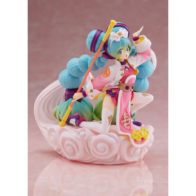 Hatsune Miku Tenitol PVC Statue Hatsune Miku China Ver. 14 cm termékfotó