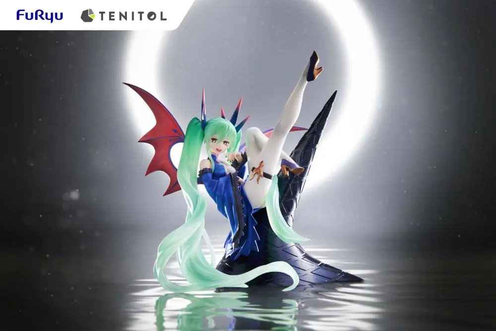 Hatsune Miku Tenitol PVC Statue Hatsune Miku Dark 17 cm Produktfoto