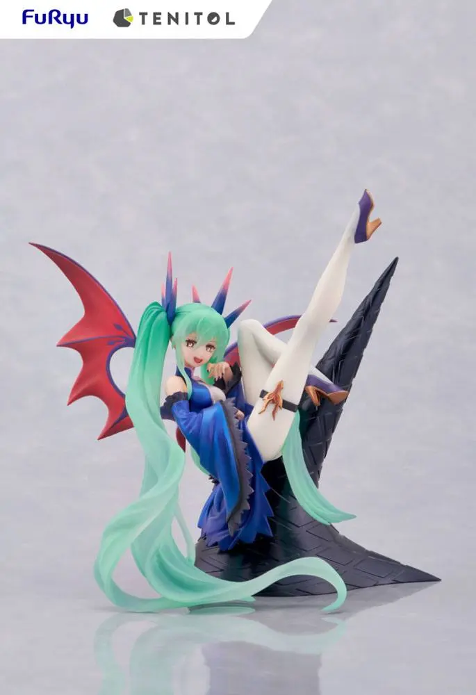 Hatsune Miku Tenitol PVC Statue Hatsune Miku Dark 17 cm Produktfoto