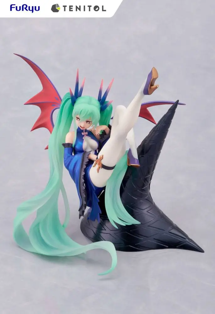 Hatsune Miku Tenitol PVC Statue Hatsune Miku Dark 17 cm Produktfoto
