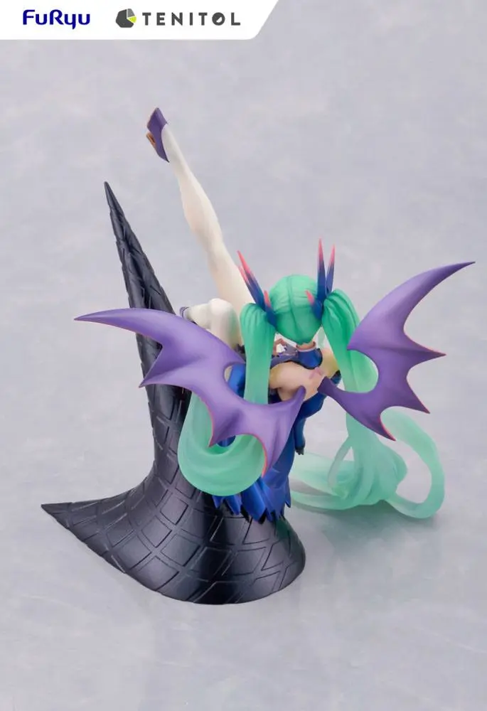 Hatsune Miku Tenitol PVC Statue Hatsune Miku Dark 17 cm Produktfoto