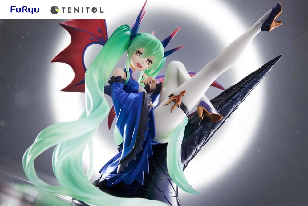 Hatsune Miku Tenitol PVC Statue Hatsune Miku Dark 17 cm Produktfoto