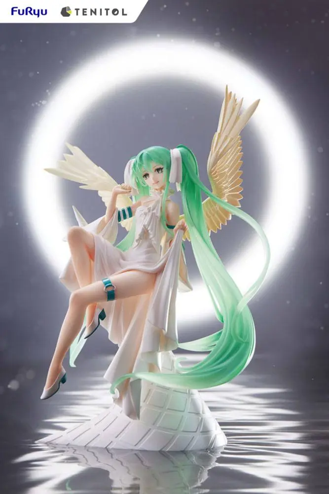 Hatsune Miku Tenitol PVC Statue Hatsune Miku Light 22 cm Produktfoto