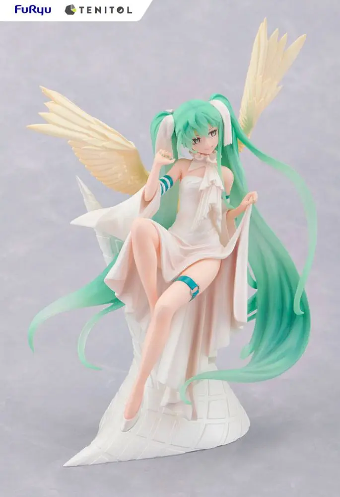 Hatsune Miku Tenitol PVC Statue Hatsune Miku Light 22 cm Produktfoto