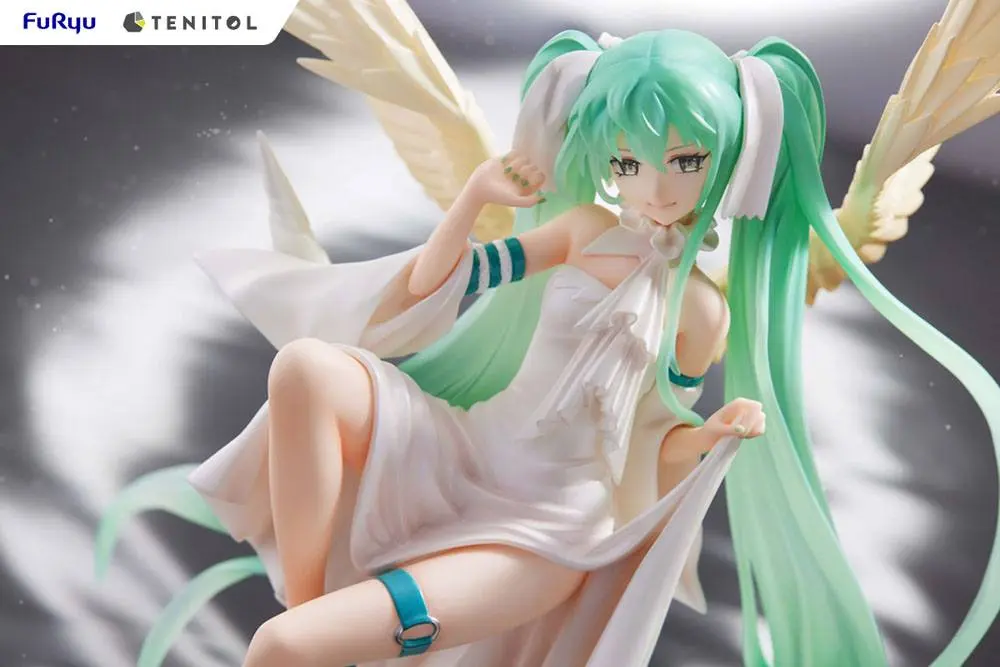 Hatsune Miku Tenitol PVC Statue Hatsune Miku Light 22 cm Produktfoto