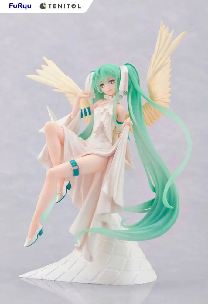 Hatsune Miku Tenitol PVC Statue Hatsune Miku Light 22 cm Produktfoto