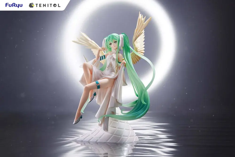 Hatsune Miku Tenitol PVC Statue Hatsune Miku Light 22 cm Produktfoto
