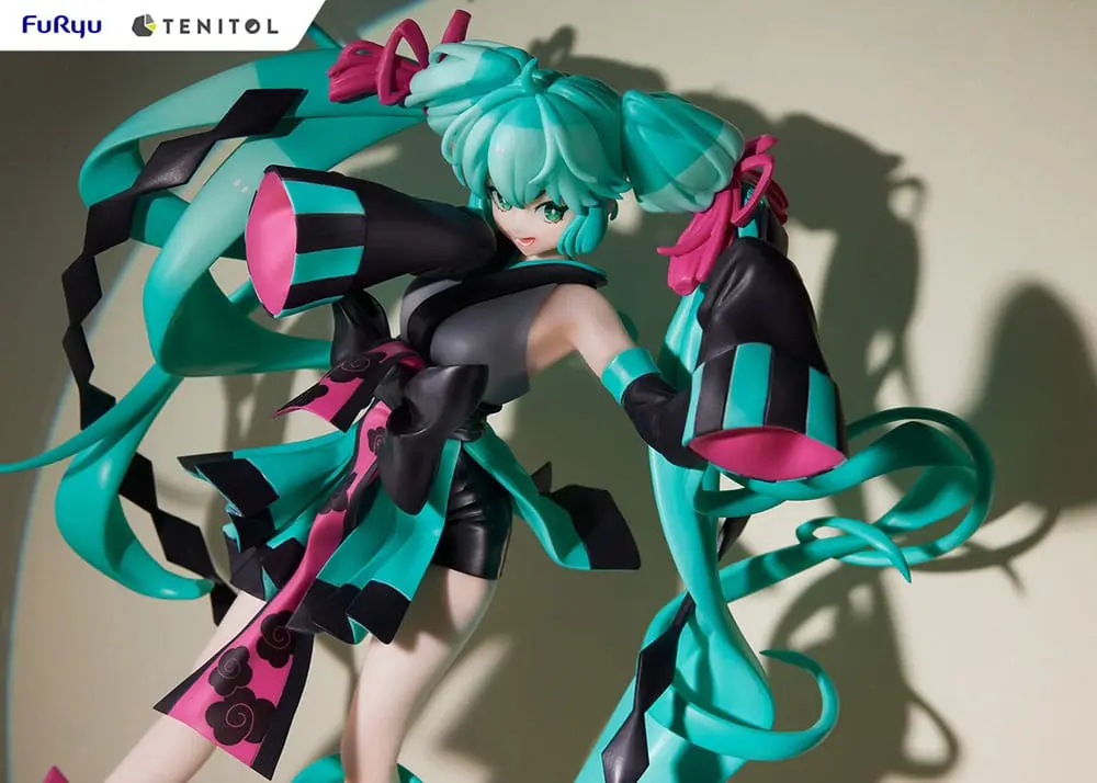 Hatsune Miku Tenitol Neo Tokyo Series PVC Statue Hatsune Miku Ninja Ver. 22 cm Produktfoto