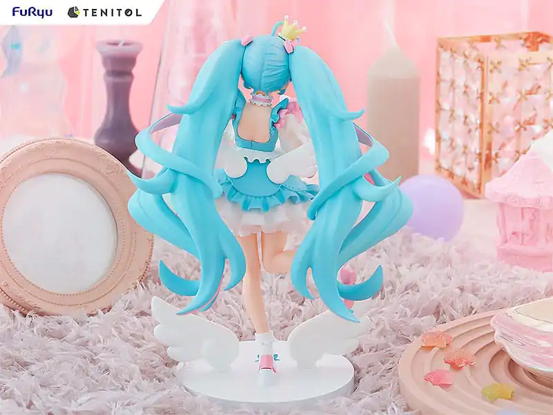 Hatsune Miku Tenitol PVC Statue Yumekawa Princess 21 cm termékfotó