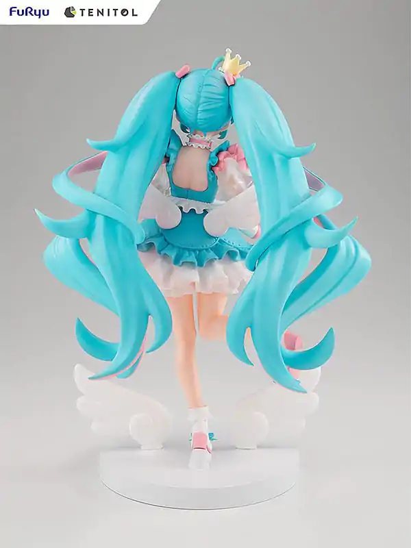 Hatsune Miku Tenitol PVC Statue Yumekawa Princess 21 cm termékfotó