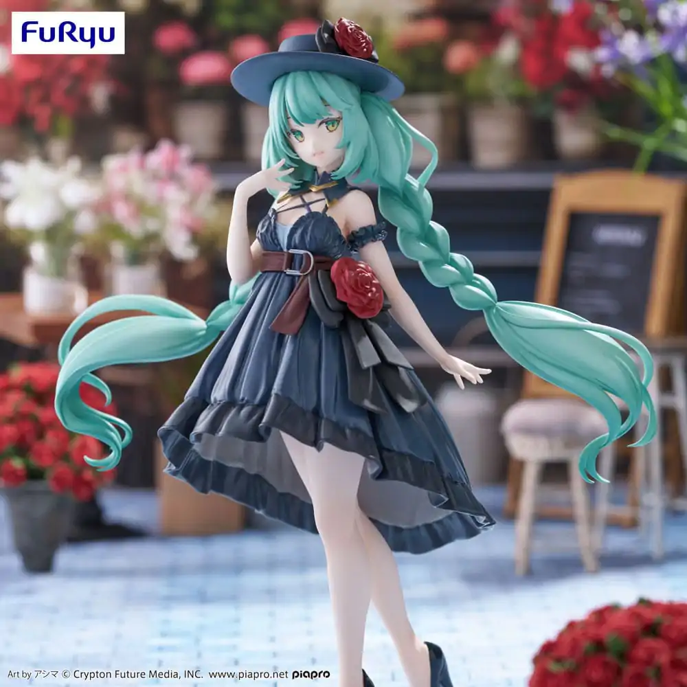 Hatsune Miku Trio-Try-iT PVC Statue Outing Dress 19 cm Produktfoto