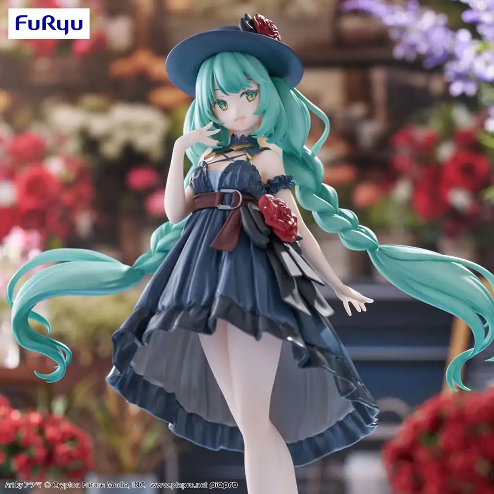 Hatsune Miku Trio-Try-iT PVC Statue Outing Dress 19 cm Produktfoto