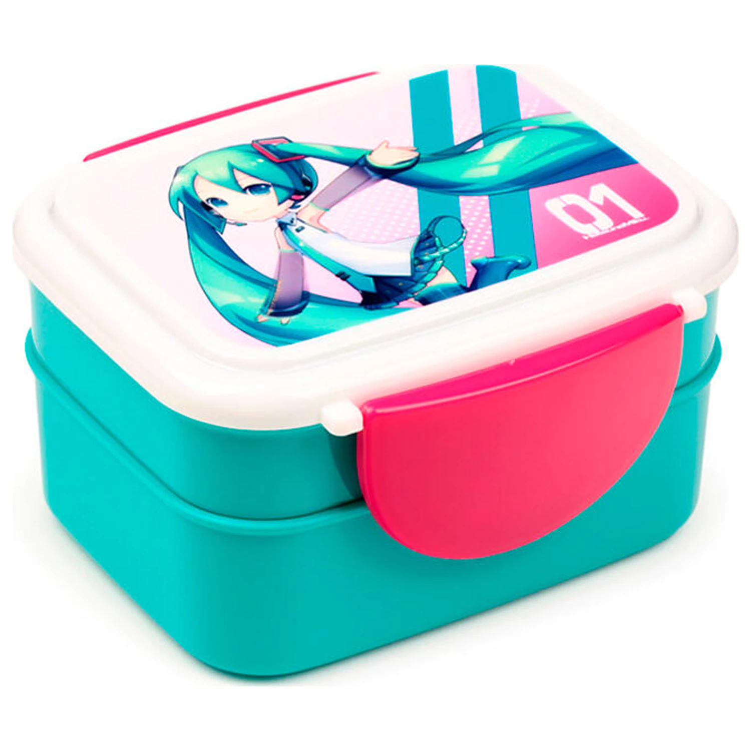 Hatsune Miku Brotdose und Besteck Produktfoto
