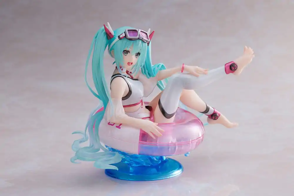 Hatsune Miku Wonderland PVC Statue Aqua Float Girls Hatsune Miku Reissue 18 cm termékfotó