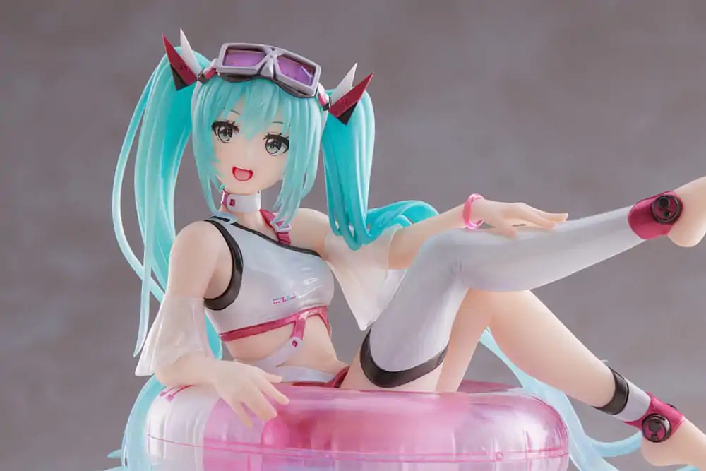 Hatsune Miku Wonderland PVC Statue Aqua Float Girls Hatsune Miku Reissue 18 cm termékfotó