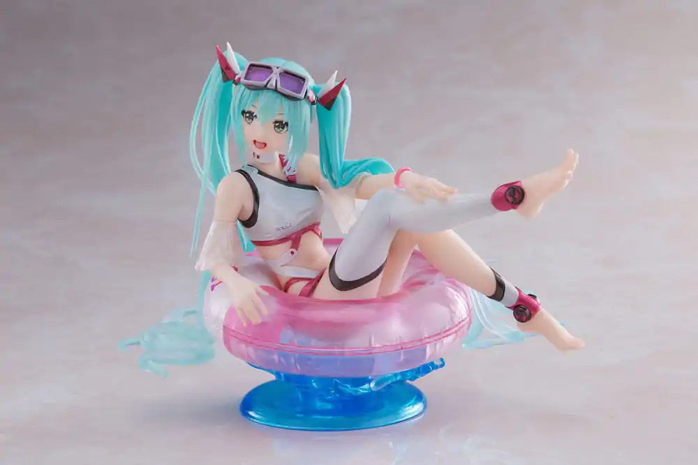 Hatsune Miku Wonderland PVC Statue Aqua Float Girls Hatsune Miku Reissue 18 cm termékfotó