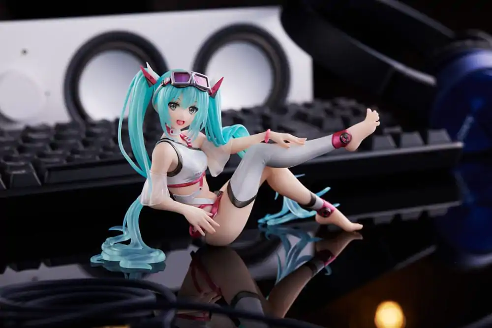 Hatsune Miku Wonderland PVC Statue Aqua Float Girls Hatsune Miku Reissue 18 cm termékfotó