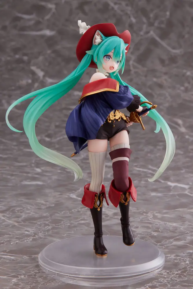 Hatsune Miku PVC Statue Wonderland Figure Puss in Boots 18 cm Produktfoto