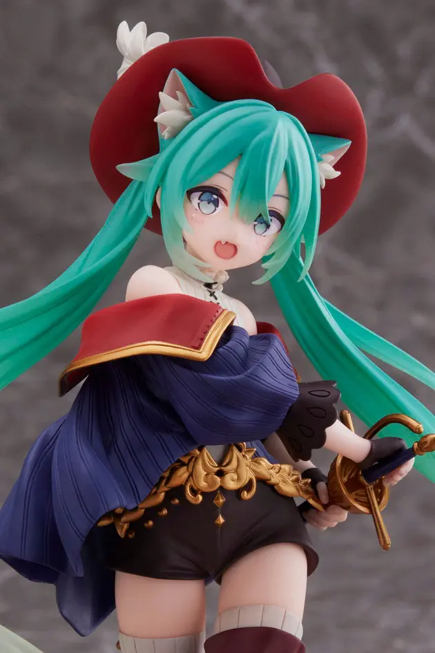 Hatsune Miku PVC Statue Wonderland Figure Puss in Boots 18 cm Produktfoto