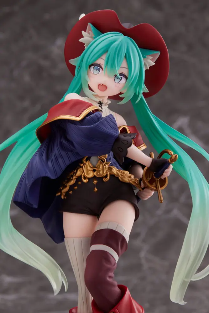 Hatsune Miku PVC Statue Wonderland Figure Puss in Boots 18 cm Produktfoto